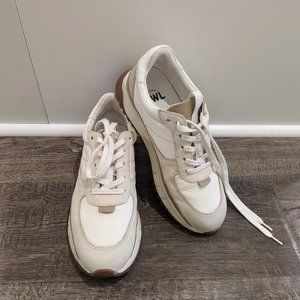 Madewell Kickoff Trainer Sneakers in Neutral Colorblock Leather